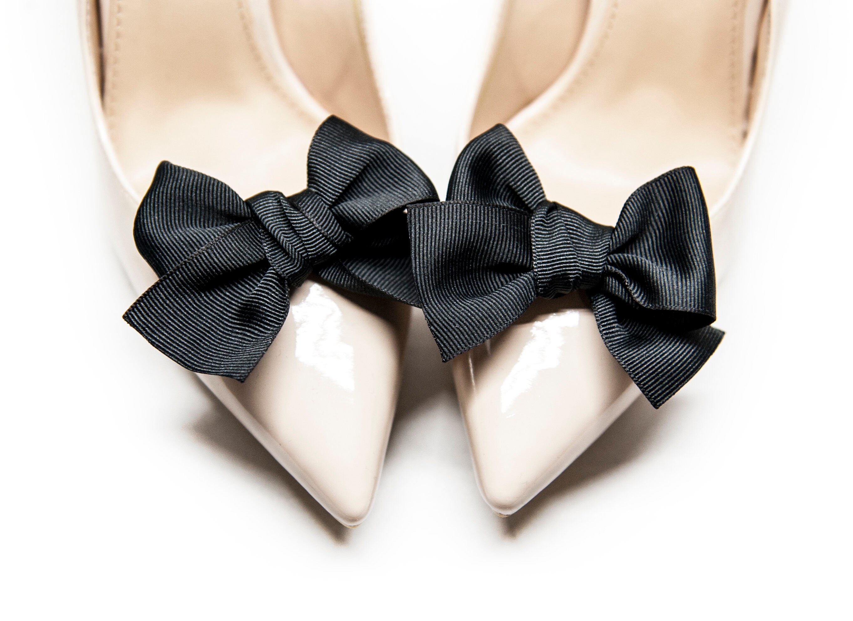 Handmade black Bows for shoes Mififi Shoe Clips Shoe clip Etsy