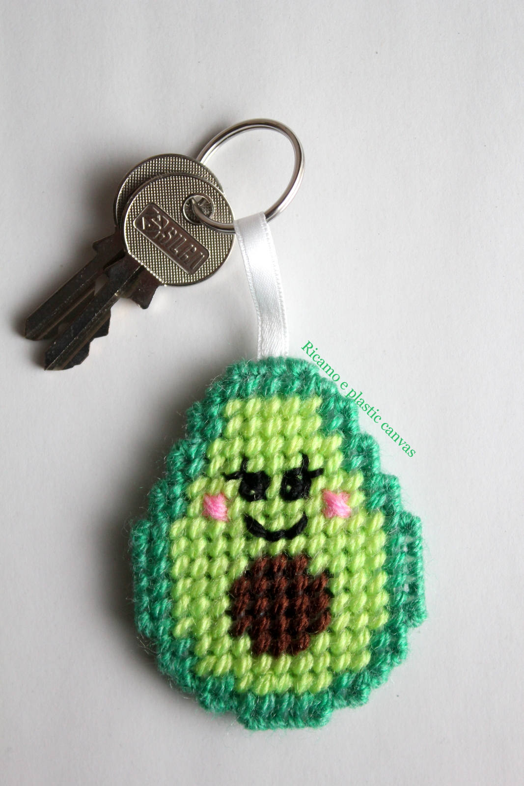 Avocado Keychain Kawaii Keychain Food Keychain Funny Etsy