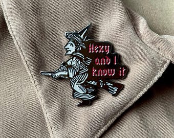 I'm Hexy & I Know It enamel pin badge