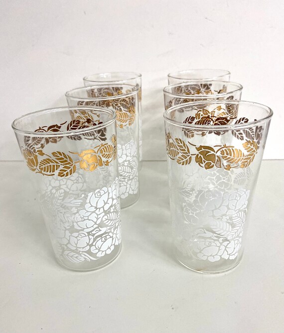 Vintage drinking glasses discount