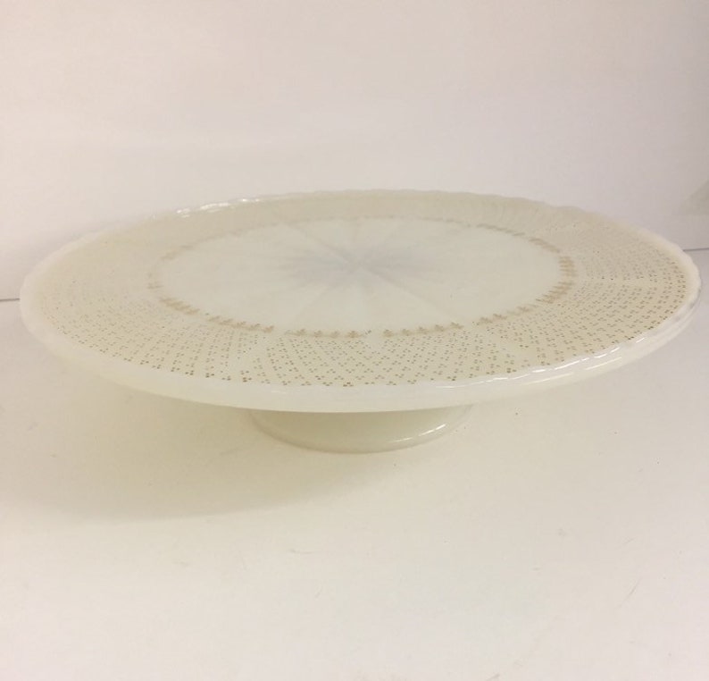 Vintage Glass Cake Stand Vintage Cake Stand Vintage Serving Dish