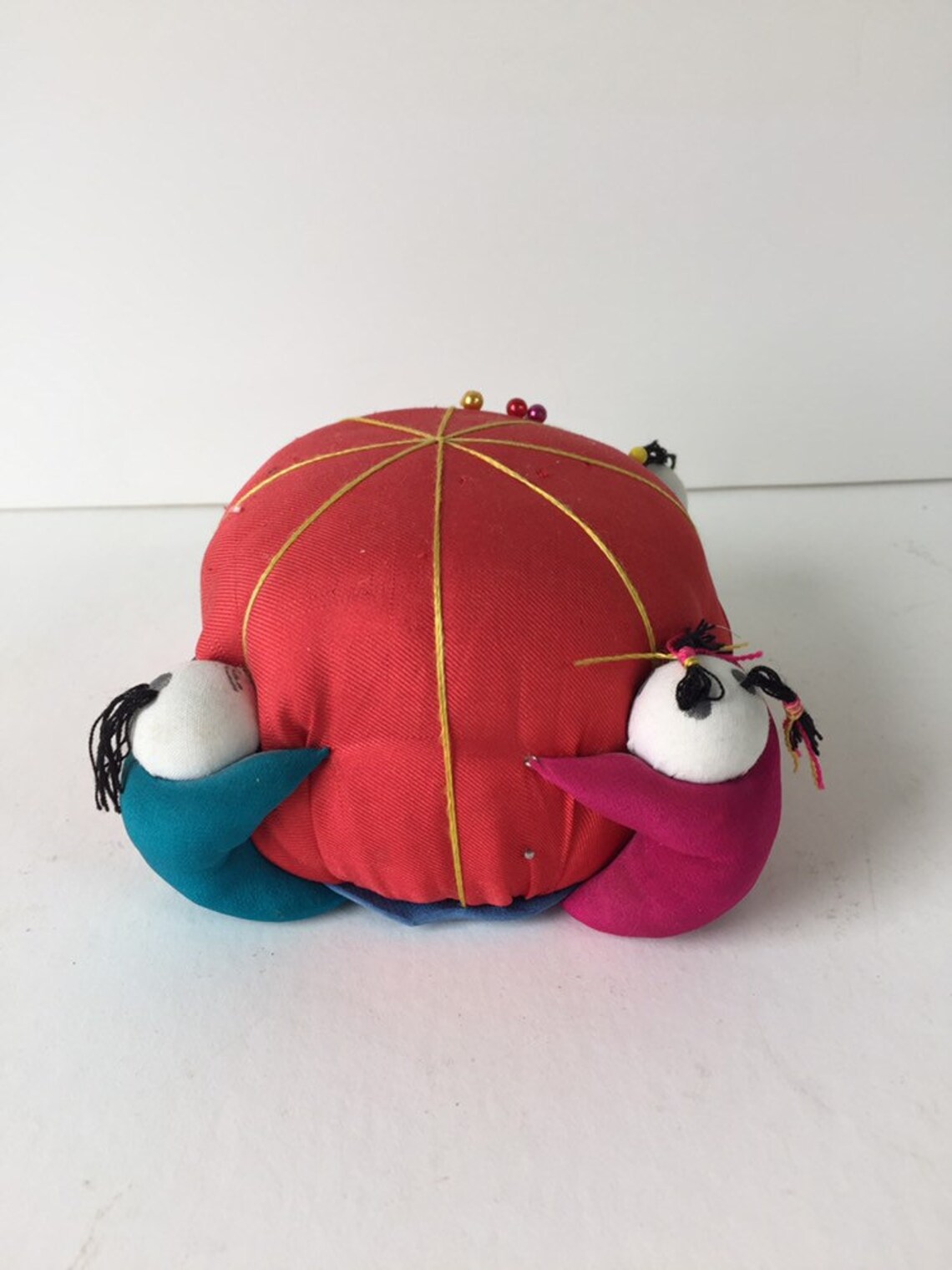 Vintage Pin Cushion/ Vintage Sewing/ Vintage Craft/ Vintage Etsy