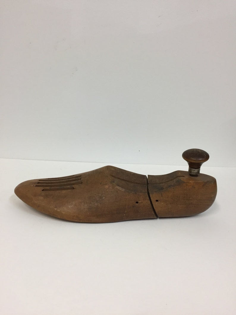 Vintage Wood Shoe Form/antique Shoe Form/vintage Decor - Etsy