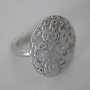 Unique heart ring in solid silver with intarsia by Frank Schwope, plate, unique, unique jewelry, unique jewelry, unique jewelry, goldsmith
