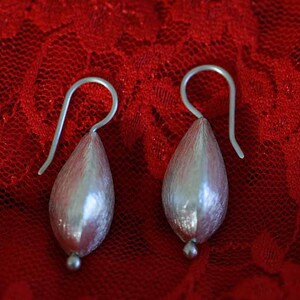 Sommertraum 10 earrings made of 925 silver made by Frank Schwope, teardrops, earrings image 4