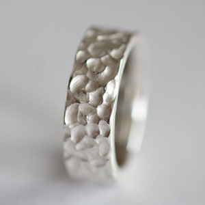 Unique ring made of 925 sterling silver by Frank Schwope