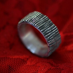 Unikatring aus 925 Sterlingsilber teiloxidiert von Frank Schwope Bild 4