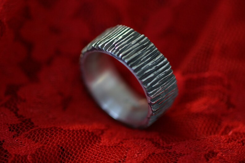 Unikatring aus 925 Sterlingsilber teiloxidiert von Frank Schwope Bild 4