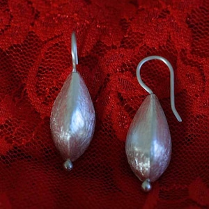 Sommertraum 10 earrings made of 925 silver made by Frank Schwope, teardrops, earrings image 1