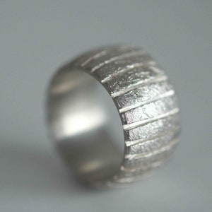 Unique ring made of sterling silver by Frank Schwope, ring, goldsmith&#39;s work, silver, unique, handmade, unique jewelry, unique jewelry, elegant