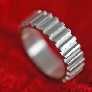 Men&#39;s ring made of solid 925 sterling silver by Frank Schwope