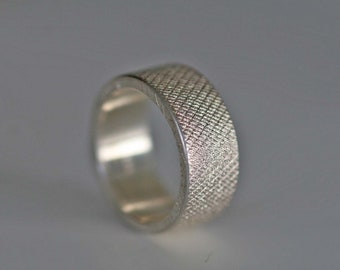 Bague ornement en argent sterling 925 de Frank Schwope, argent, bague, bijoux uniques