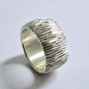 Unique ring made of 925 sterling silver by Frank Schwope, ring for women, ornament, silver ring, jewelry sculpture, piece of jewelry, women&#39;s ring, silver