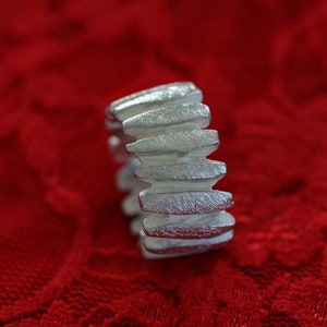 Unique ring made of 925 sterling silver by Frank Schwope, silver, unique jewelry, ring, solid, Schwope, unique jewelry,