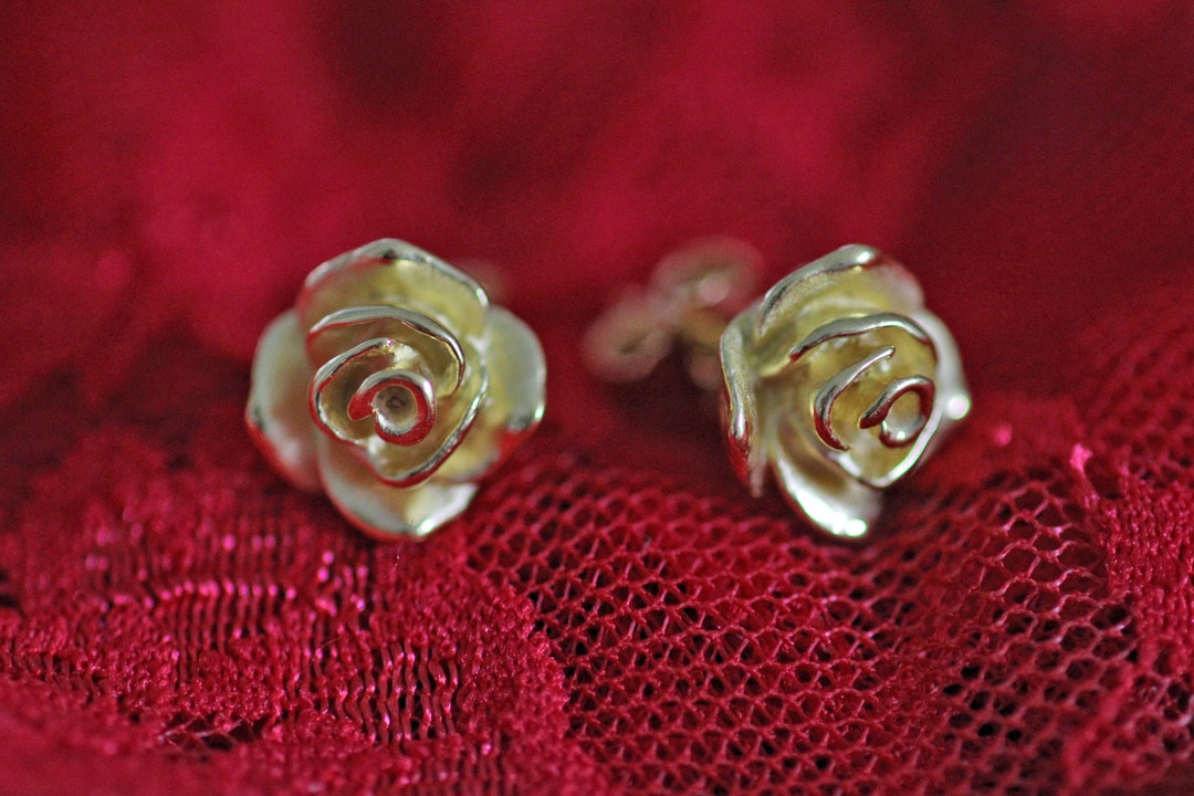 Ensemble Collier + Boucles D'oreilles En Argent Plaqué, Zirconium, Neuf Sans Boîte