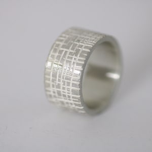 Unique ring made of sterling silver by Frank Schwope, ring, goldsmith&#39;s work, silver, unique, handmade, unique jewelry, unique jewelry, precious