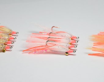 Kwan Slider Fly Six Pack for Fly Fishing Redfish, Speckled Trout
