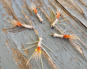 Veverka's Spawning Mantis Shrimp Fly: Gamakatsu Hooks, Bonefish