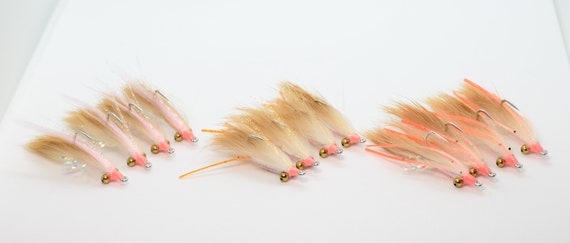Bonefish Bunny Gotcha Selection size 2, 4 or 6 12 Flies Premium Gamakatsu  Hooks -  Canada