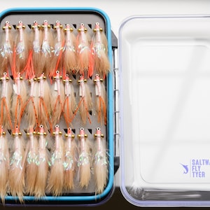 Set 8 esche artificiali per pesca a mosca in acqua salata, per Set 8 esche artificiali per pesca a mosca in acqua salata, per