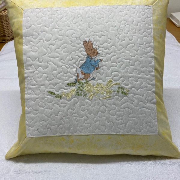 Rabbit Cushion - Etsy