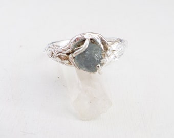 Montana Blue Sapphire, "Can be Resized", Promise Ring, September Birthstone