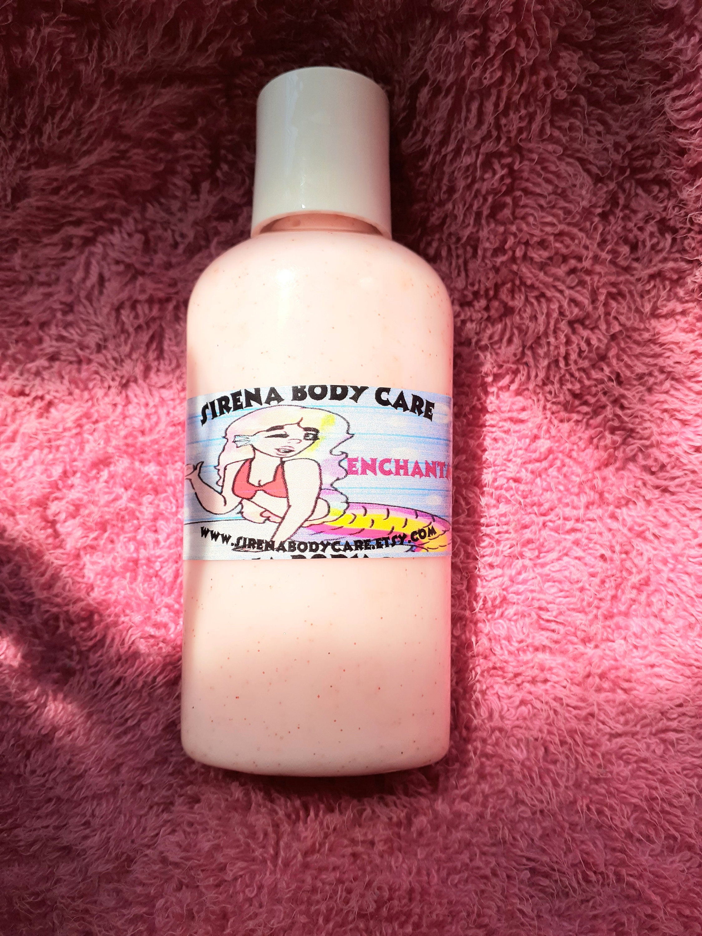 Aloe 2oz Body Lotion con Body Glitter en su interior Etsy