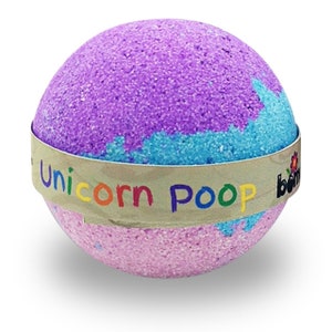 Unicorn Poop Bubble Bath Bomb all Natural Bath Time Fun!