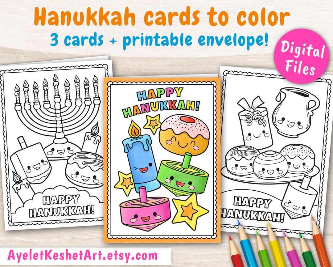 hanukkah-cards-to-color-3-coloring-pages-of-happy-hanukkah-card-cute-kawaii-printable-greeting-cards-instant-download-pdf-etsy