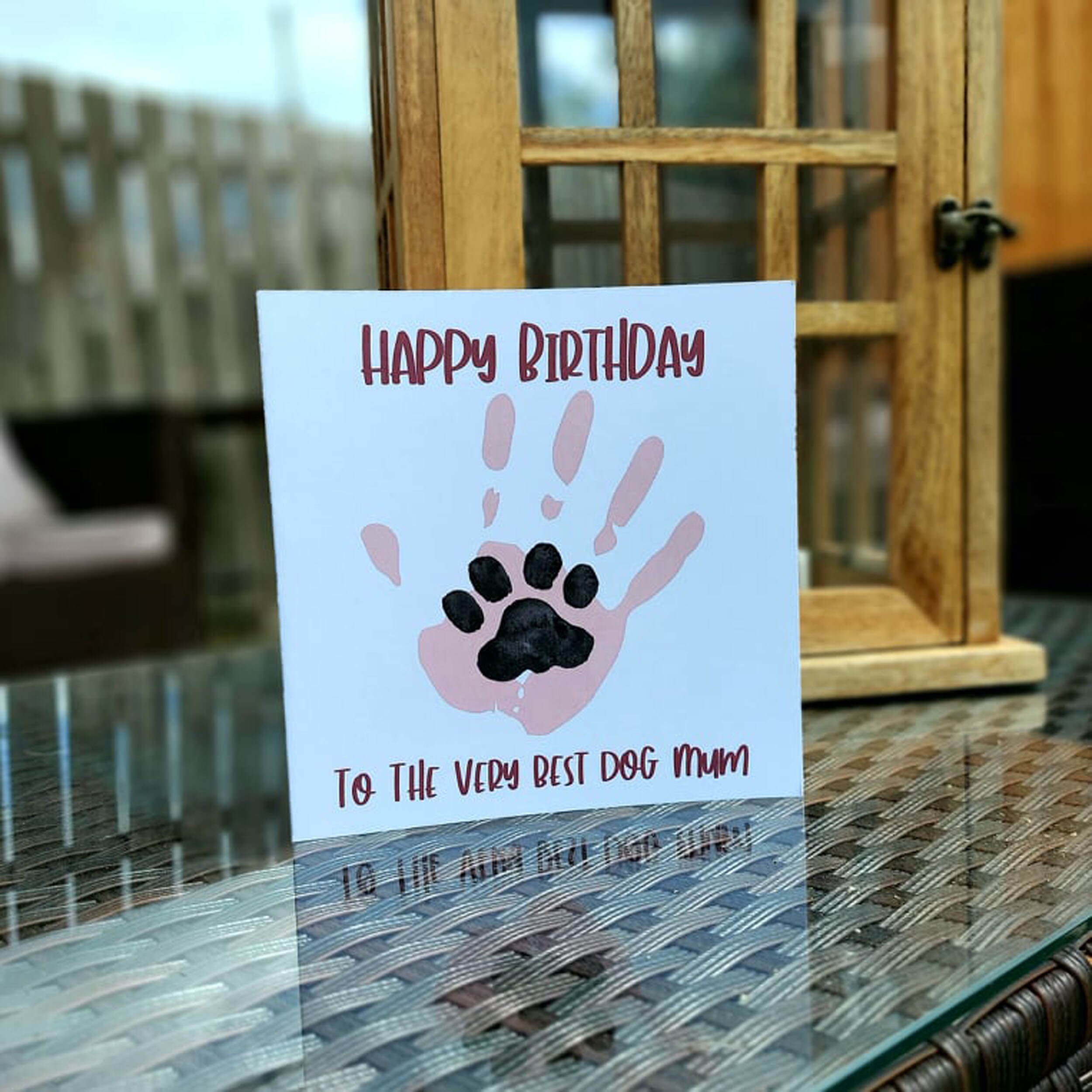Happy Birthday From the Dog Card. Birthday Dog Mum Card. to - Etsy UK