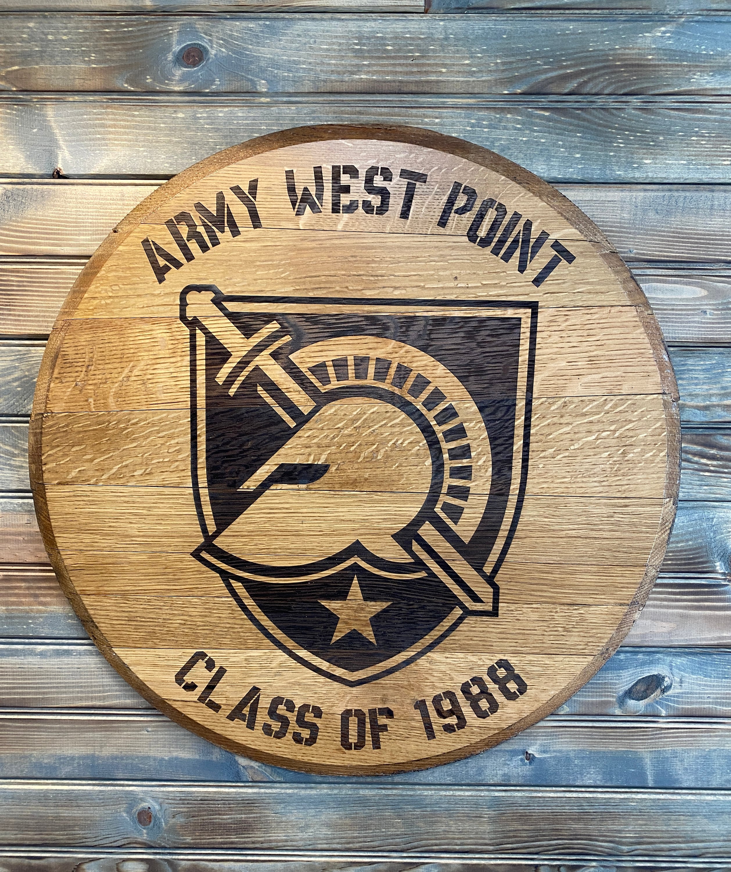 USMA West Point Logo With Graduation Year Bourbon Barrel Top Sign Etsy usma-west-point-logo-with-graduation-year-bourbon-barrel-top-sign-etsy
