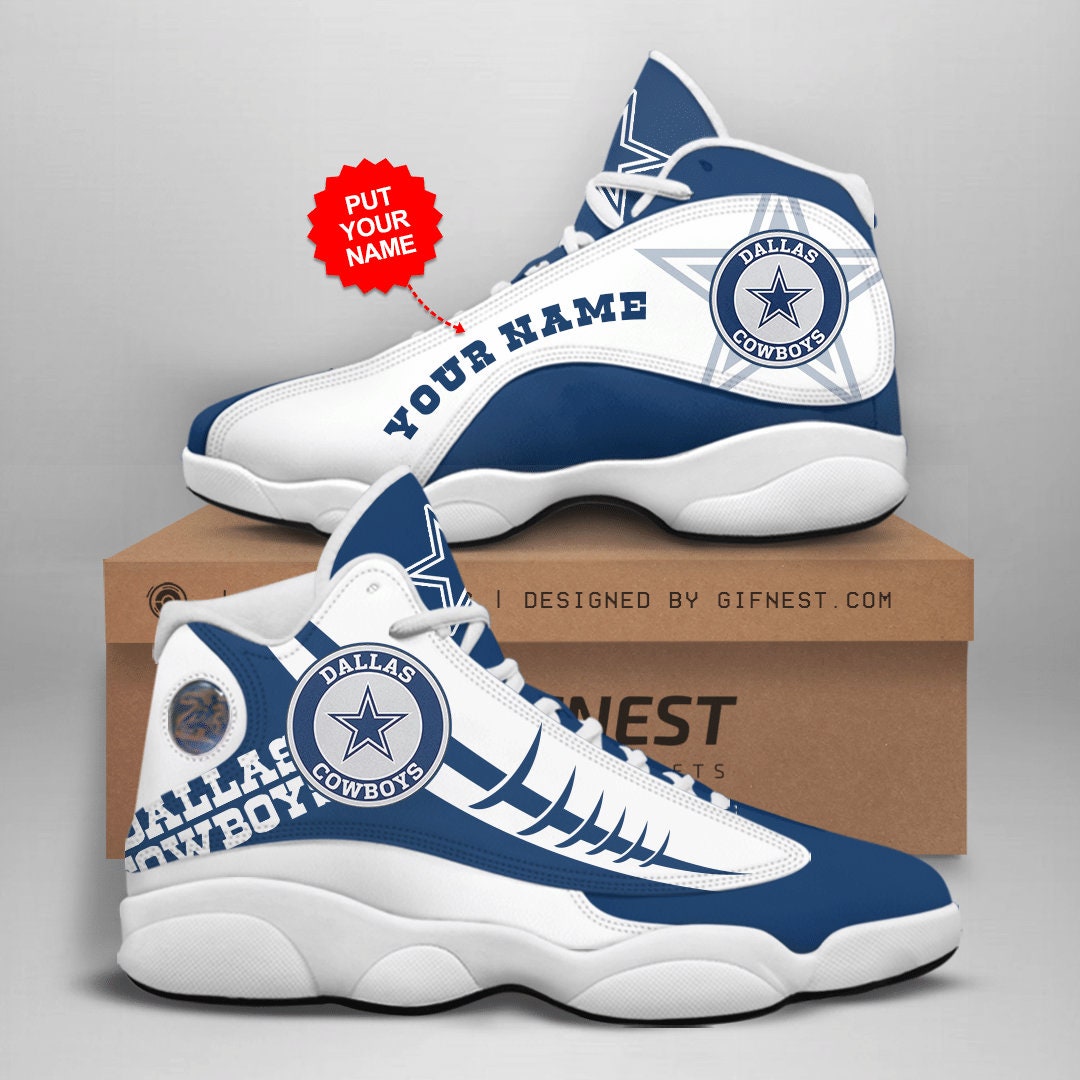 dallas cowboys color jordans