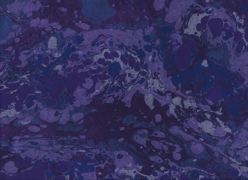 Hand Marbled Moods Stones Fabric Set image 2