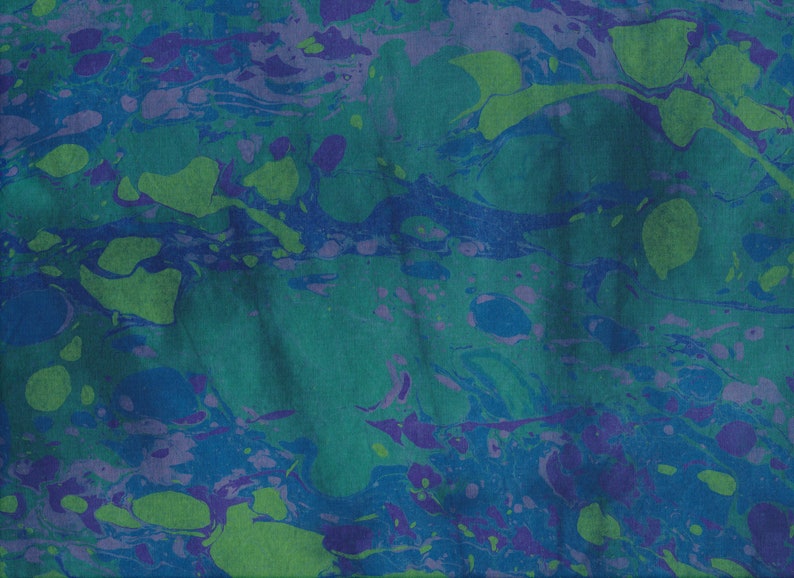 Hand Marbled Moods Stones Fabric Set image 6