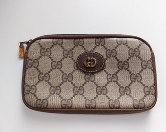 Vintage Gucci GG monogrammed small pouch purse