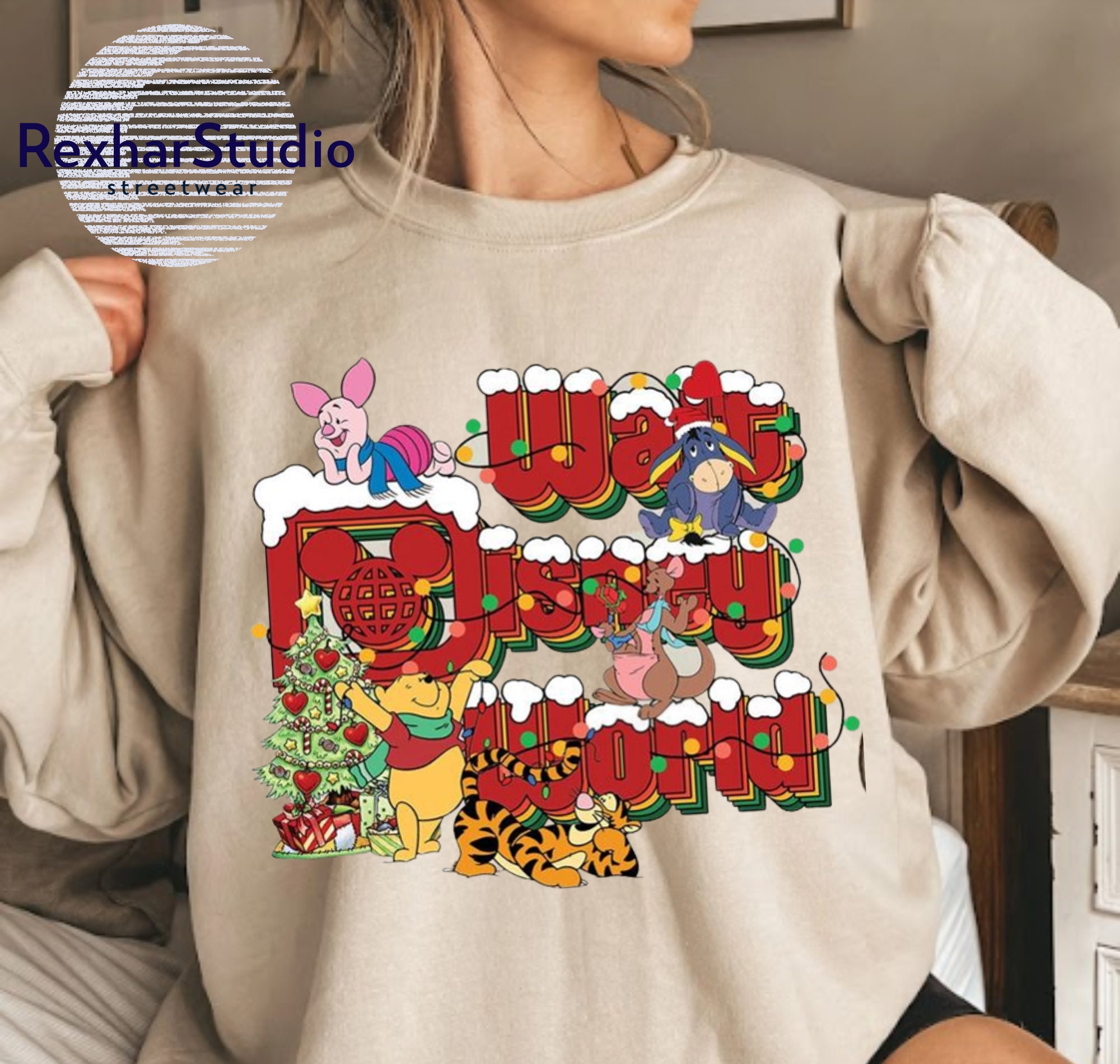 Pooh Sweater - Etsy UK