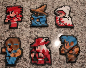 Final Fantasy NES Perlers