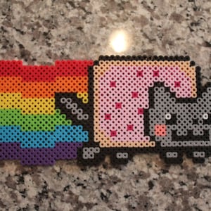 Nyan Cat Perler