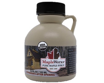 MapleWorxz Mini Maple Syrup 3.4 oz