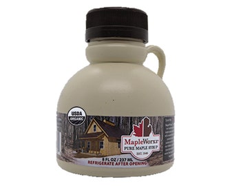 Organic MapleWorxz Maple Syrup Half Pint