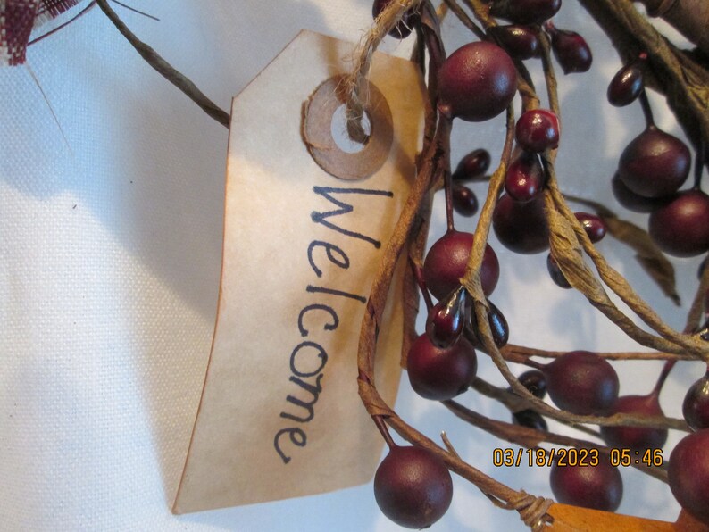 BERRY GRAPEVINE SWAG Etsy