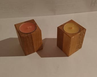Kerzenlicht Holz Weihnachtsdeko