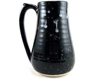 Pottery Mug, 15oz Handmade Pottery Mug, Handmade Ceramic Coffee Mug (Starry Night) Handmade Gifts