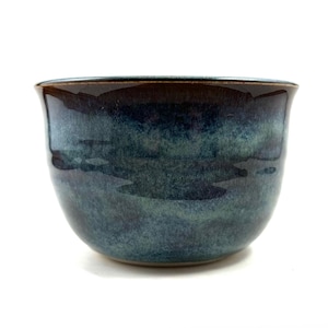 Pottery Bowl, 22oz Handmade Pottery Bowl, Ceramic Bowl (Morning Glory) Handmade Gifts
