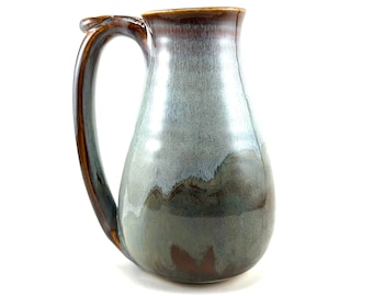 Tazza in ceramica, tazza in ceramica fatta a mano da 13 once, tazza da caffè in ceramica fatta a mano (Opal Ice) Regali fatti a mano