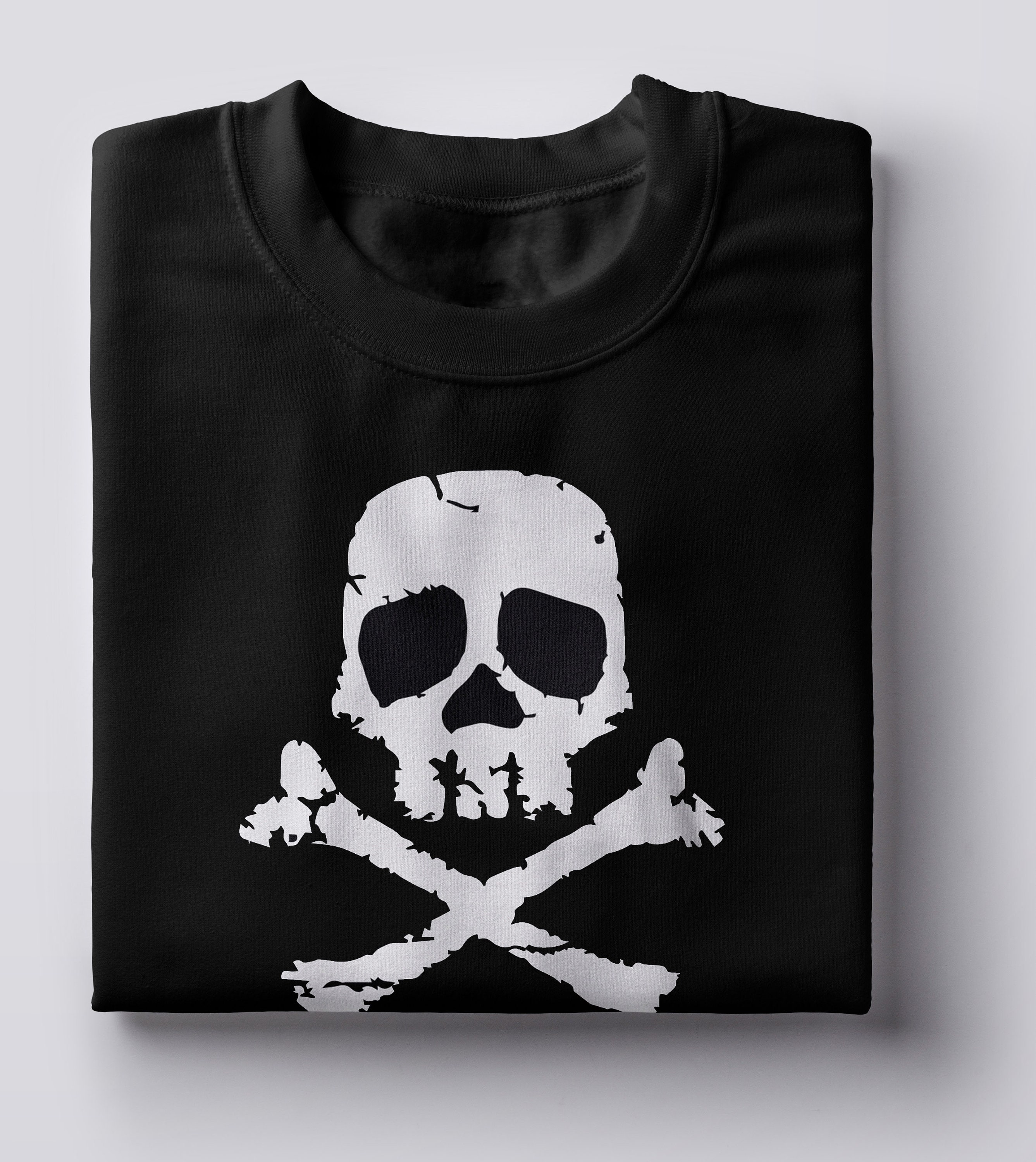 Captain Harlock T-shirt Space Pirate Black Tee White Print - Etsy