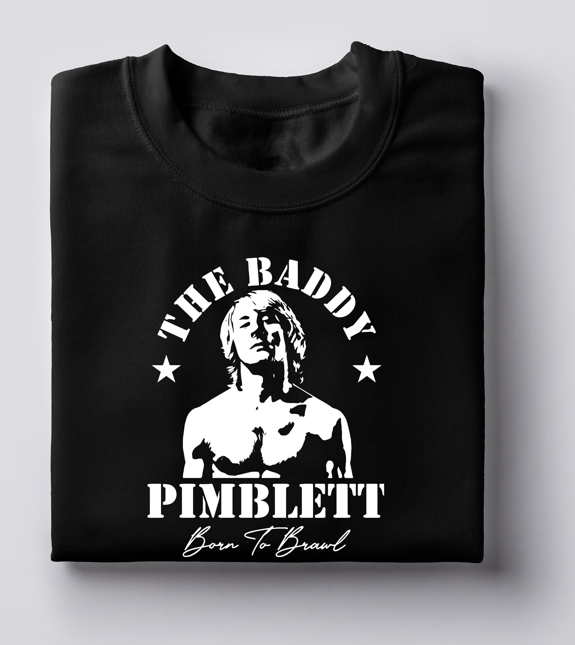 Discover Paddy The Baddy Pimblett Born To Brawl UFC MMA Arts Martiaux Mixtes France T-Shirt