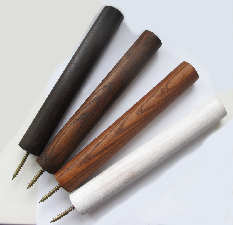 Brown Wood Wall Peg Hook Long Coat Hook Wooden Plant Hook Etsy