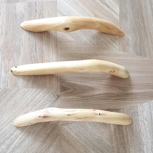 Tirador para muebles de roble natural: tirador rústico para tocador o armario