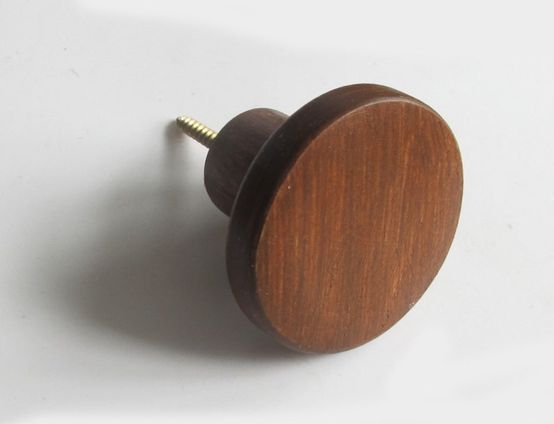 Modern Round Wall Hook Wooden Coat Hook Wood Towel Hook Etsy
